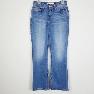 Womens Levis 529 Curvy Boot Cut Blue Denim SZ 8
